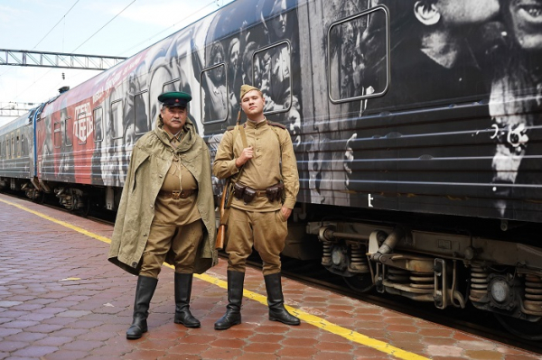  В Иркутск прибыл уникальный передвижной музей «Поезд Победы. Наука в годы Великой Отечественной войны» 